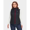 ORORO Womens Black Classic Heated Vest Kit Medium, small