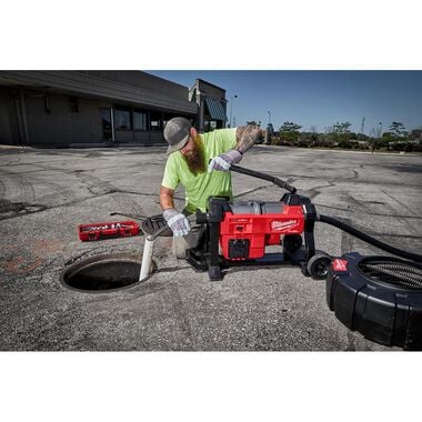 Milwaukee M18 FUEL Sewer Sectional Machine with Cable Drive Kit, large image number 9