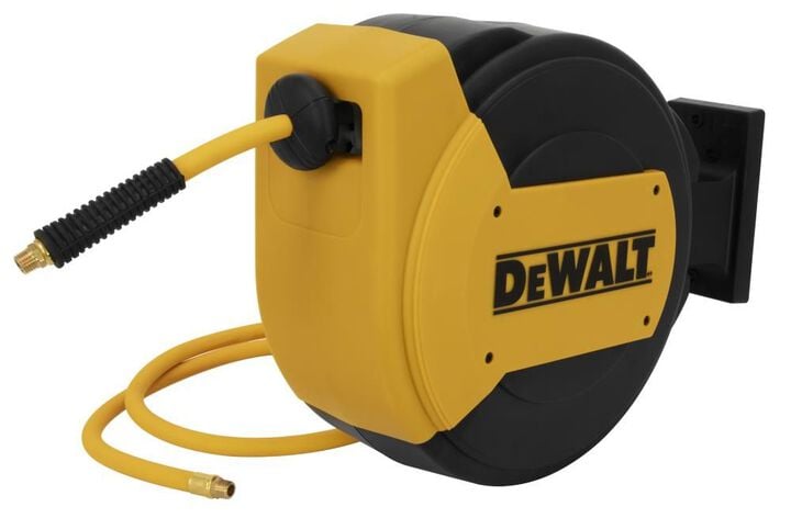 DEWALT 3/8 Inch x 50 Ft. Enclosed Air Hose Reel, large image number 1
