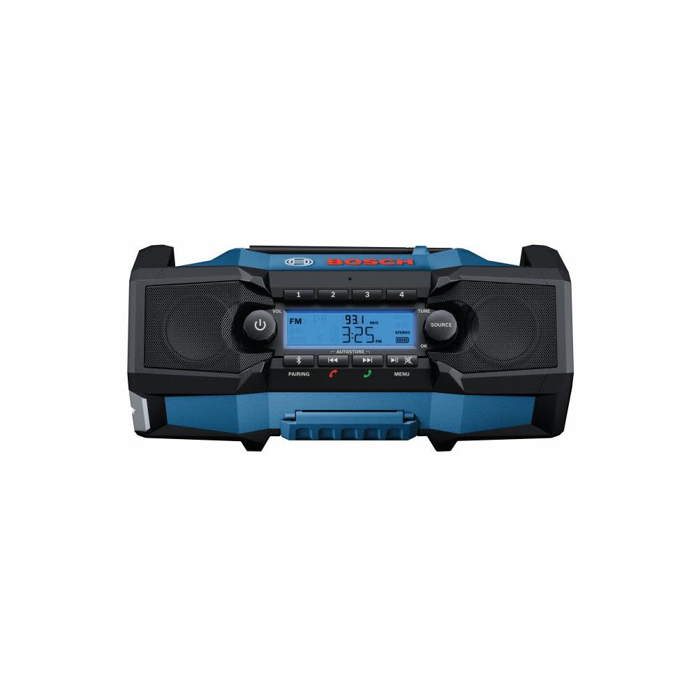 Bosch 18V Compact Jobsite Radio with Bluetooth 5.0 (Bare Tool) GPB18V
