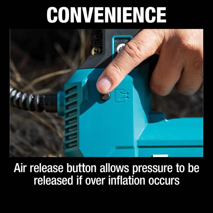 Makita 18V LXT Lithium Ion Cordless High Pressure Inflator (Bare Tool), large image number 16