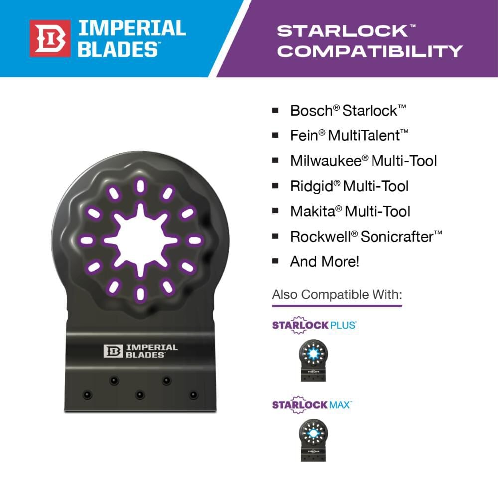 Imperial Blades Starlock 3in Carbide Grit Segment Blade 1pc, large image number 6
