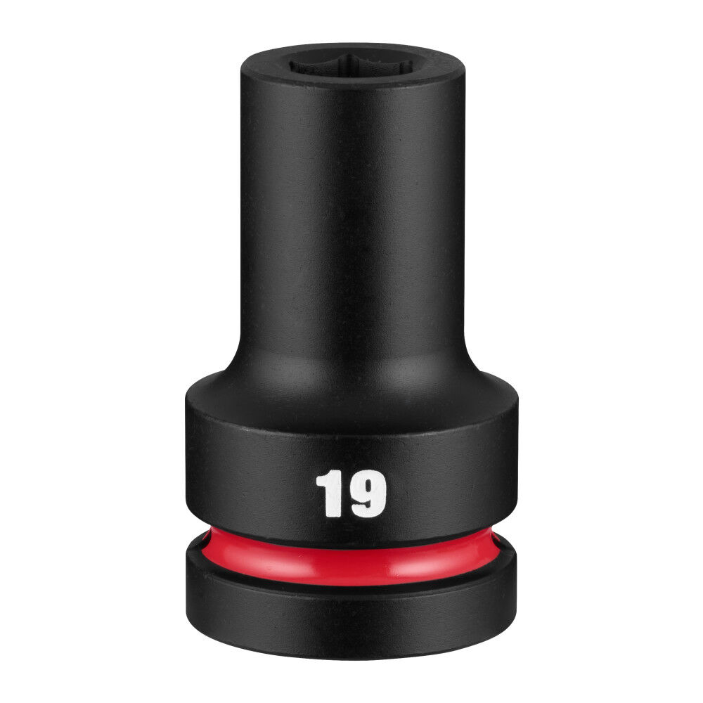 Milwaukee SHOCKWAVE Impact Duty 1 Inch Drive 19mm Deep 6 Point Socket - 49-66-6659