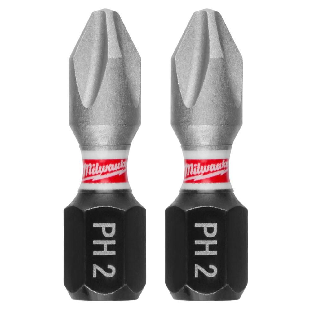 Milwaukee SHOCKWAVE Phillips #2 Insert Bit (15-Piece Contractor Pack), large image number 11