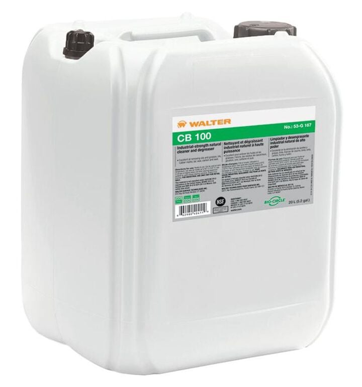 Walter CB 100 Natural Cleaner & Degreaser, 20 Liters