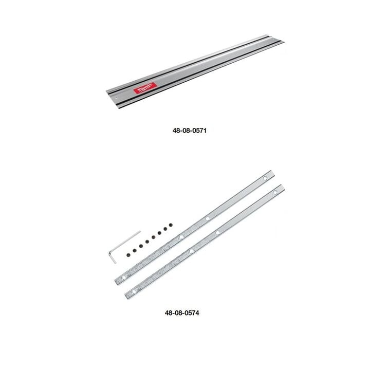 Milwaukee 55 Inch Guide Rail, Guide Rail Connector Bundle, large image number 1