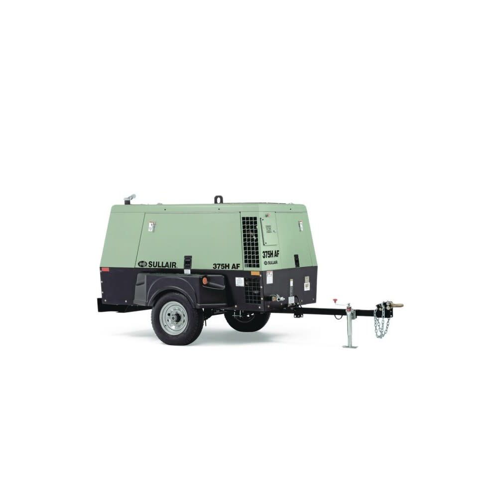 Sullair 375H Glider Towable Air Compressor with Cold Weather Package