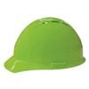 ERB Hi-Vis Lime Americana Vent Hard Hat Ratchet Suspension, small
