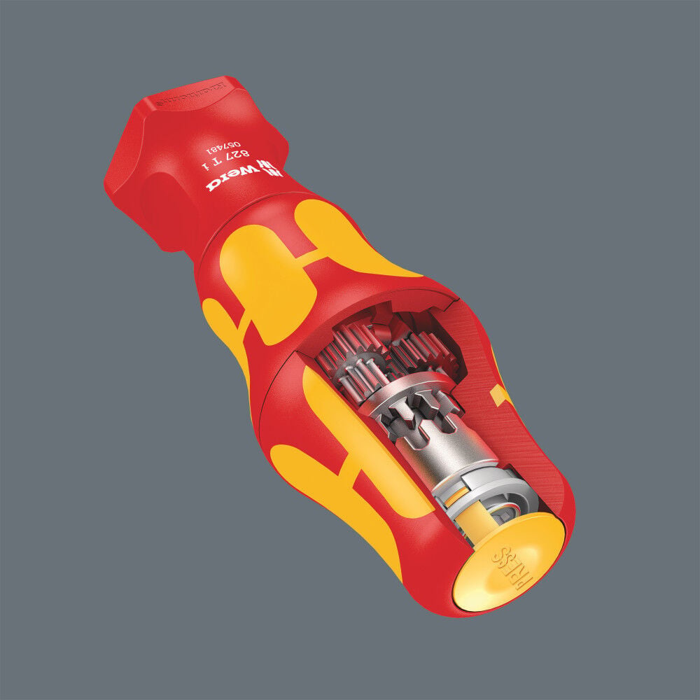 Wera Tools 827 T i Kraftform Turbo Blade Holding Screwdriver Handle, large image number 4