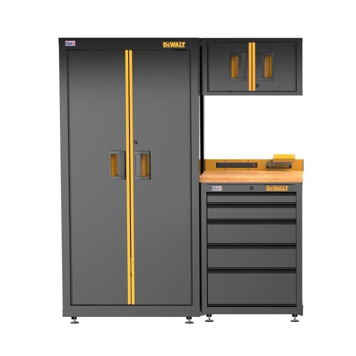 DEWALT Welded Storage Suite 63 Inch Wide 4pc, large image number 1