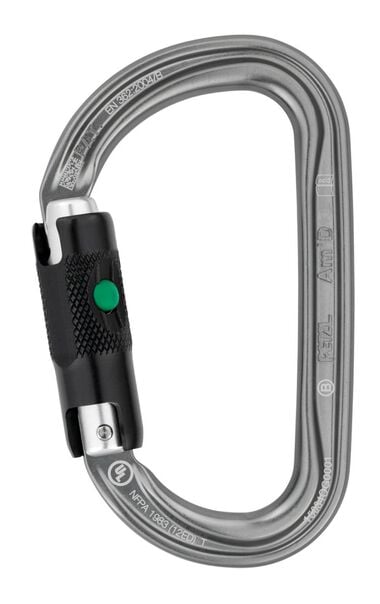 Petzl AM'D H-Frame Carabiner, NFPA BALL-LOCK