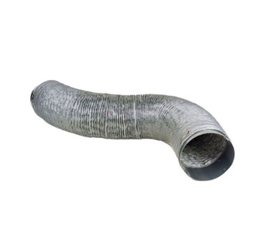 LB White Quick Connect Duct Kit for Portable Heaters 12in x 12ft