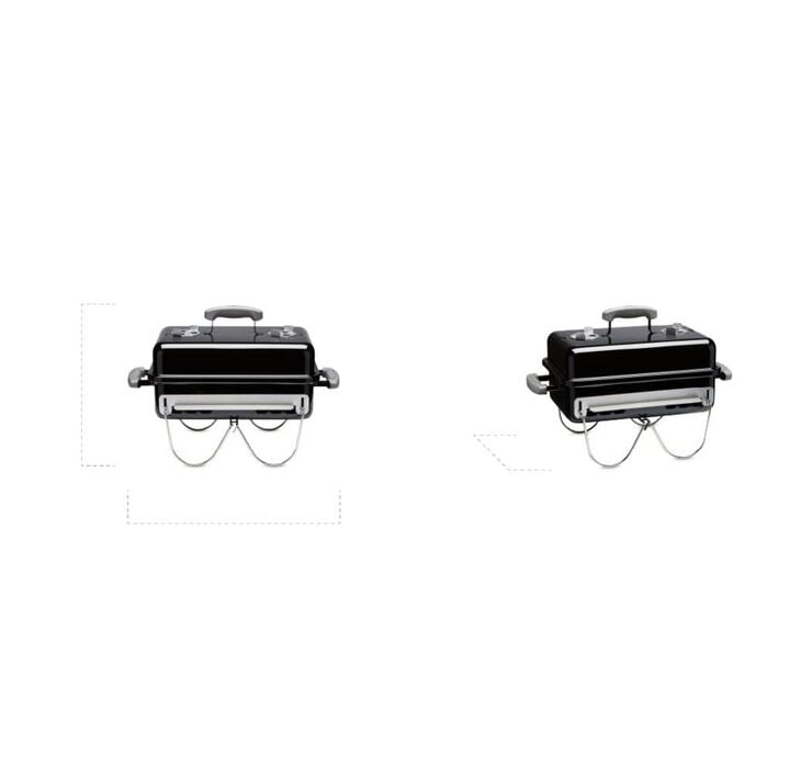 Weber Go-Anywhere 21 Inch Lightweight Charcoal Grill, Black, large image number 7