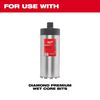 Milwaukee 3-1/2 In. x 12 In. Diamond Premium Wet Core Bit Extension, small image number 2