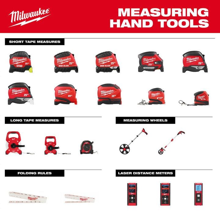 Milwaukee 35 Ft. STUD Tape Measure with Engineers Scale, large image number 10