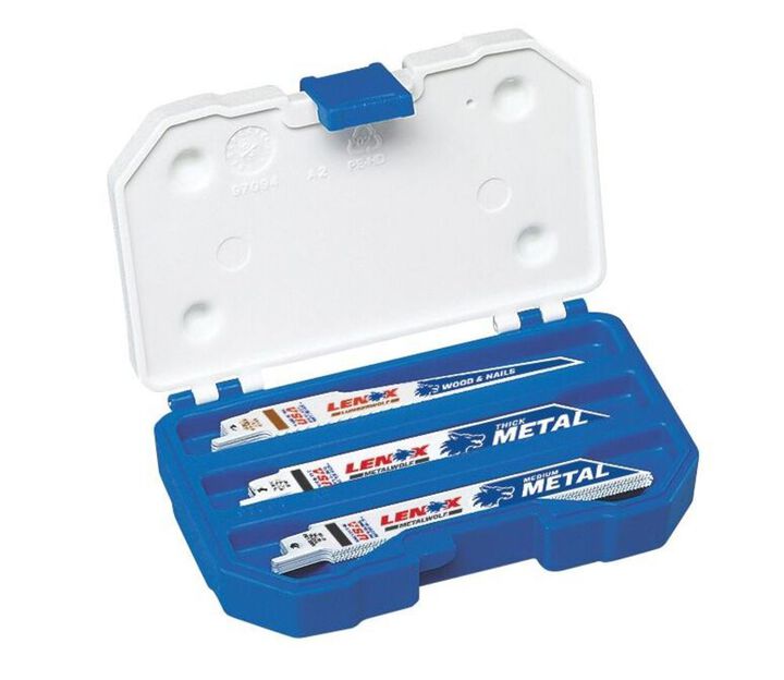 Lenox 15 Piece Reciprocating Saw Blade Kit With Plastic Case, large image number 1