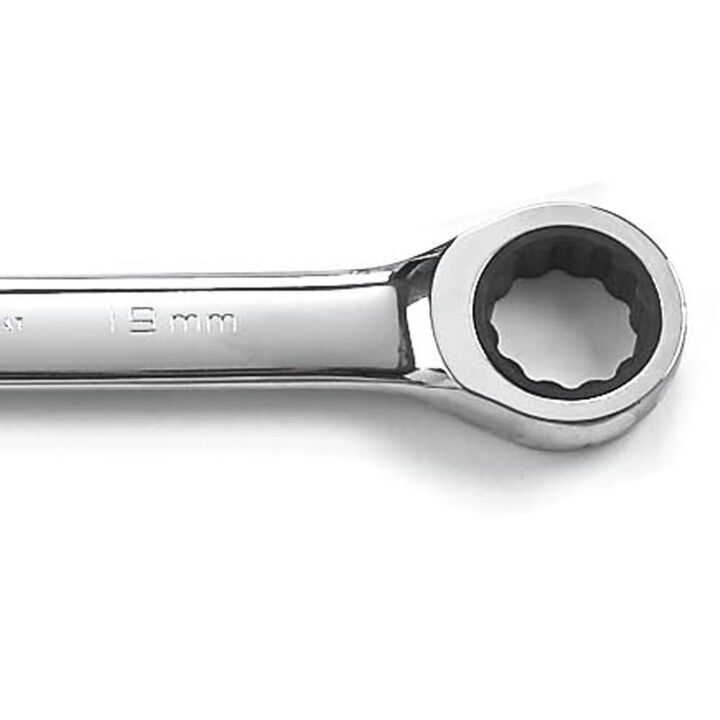 GEARWRENCH 13 Pc 72-Tooth 12 Point Ratcheting Combination SAE Wrench Set, large image number 2