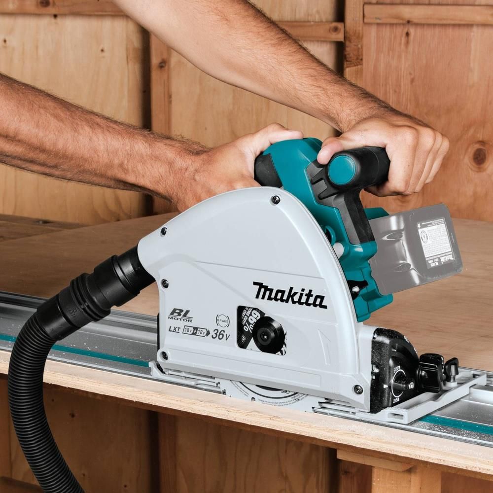 Makita 18V X2 (36V) LXT 6 1/2in Plunge Circular Saw with AWS (Bare Tool), large image number 16
