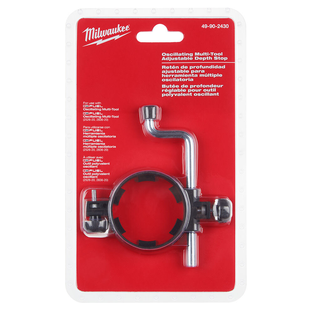 Milwaukee multi sales tool depth stop