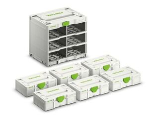 SYS3-RACK/6 M 337-SET 20 kg 396 x 296 x 330 mm Systainer Set
