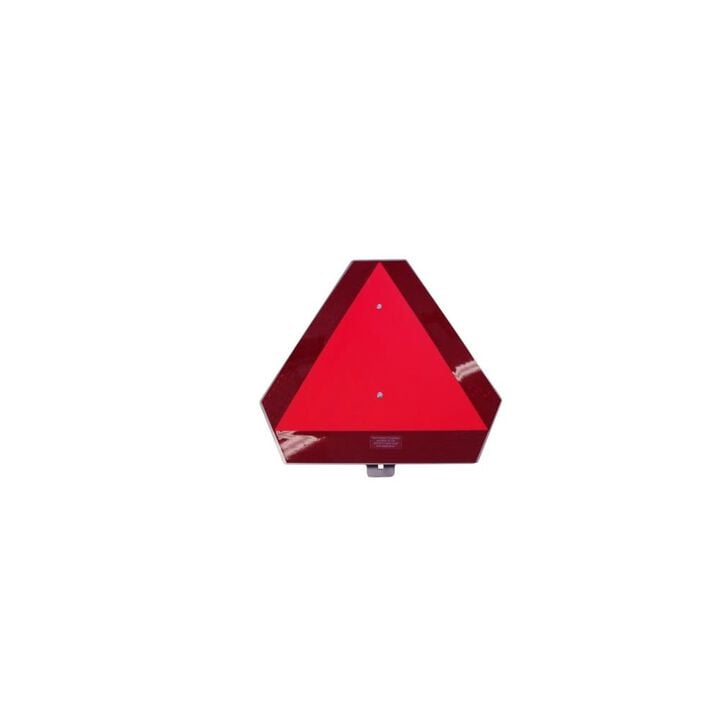 Triad Products 14 x 16 Inch Galvanized Steel Triangle Slow Moving Vehicle Sign, large image number 1