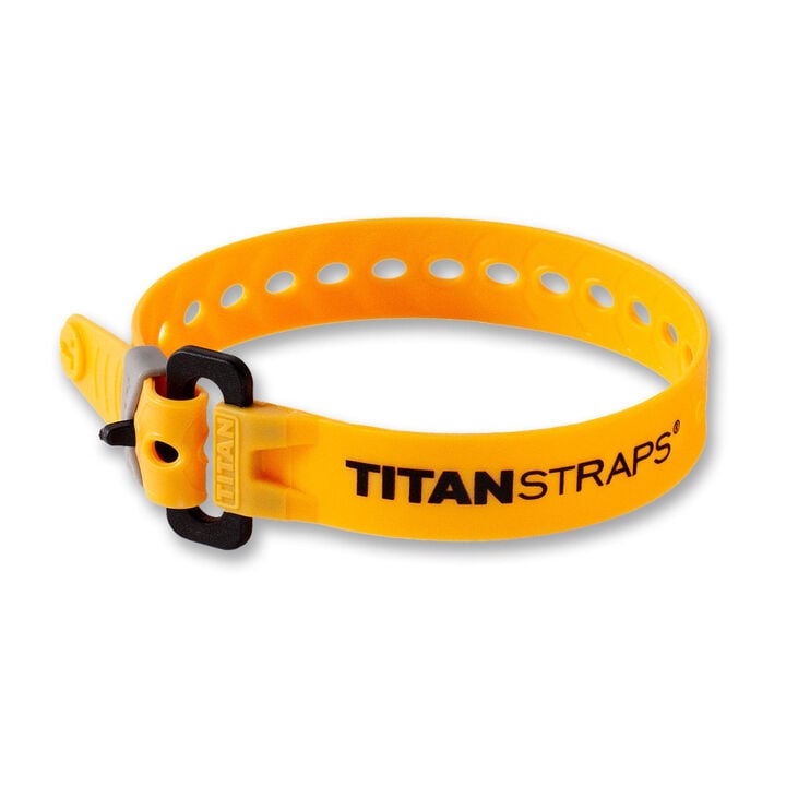 Titan Straps 10 Inch Sunflower Polyurethane Mini Strap with Nylon Buckle - 4 Pack