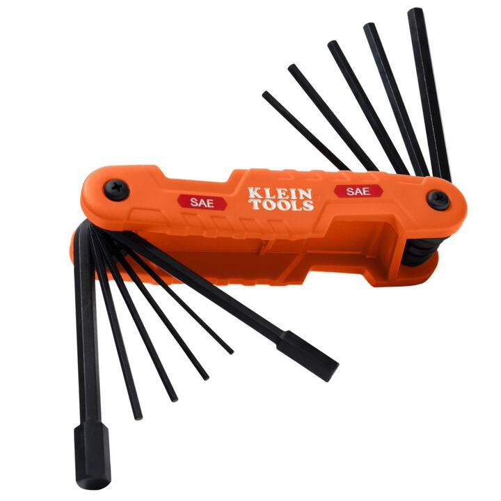 Klein Tools Pro Folding Hex Key Set