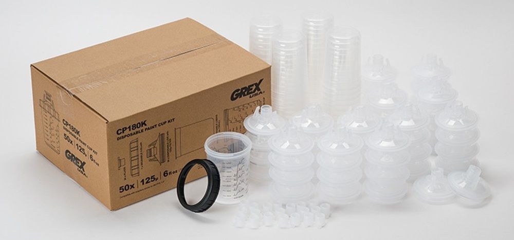 Grex Power Tools Disposable Paint Cut Kit 180ml, large image number 2
