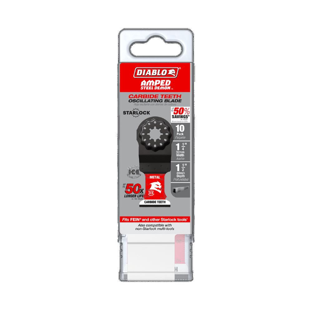 Diablo Tools 1 1/4in Starlock Carbide Oscillating Blades for Metal 10pk, large image number 5