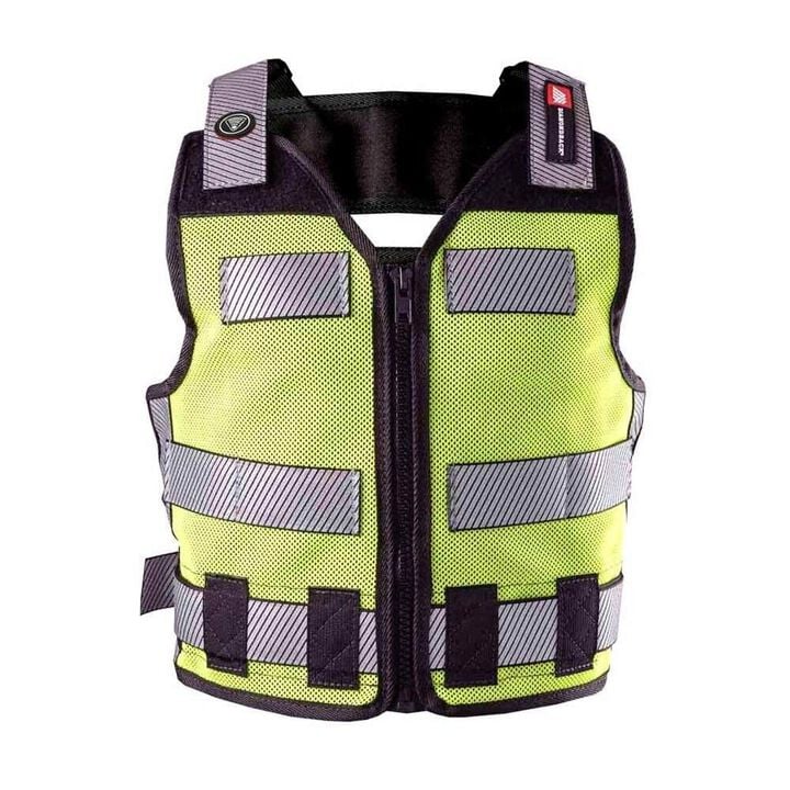 Diamondback Toolbelts 701 Nylon Tool Belt Vest, Hi-Viz Yellow, M/L