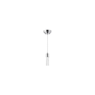 Westinghouse 8W Chrome Cava One Light LED Adjustable Mini Pendant