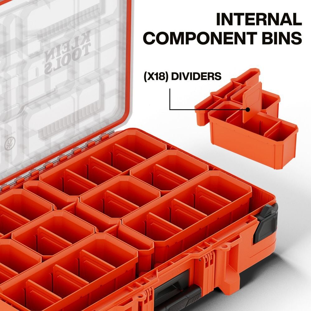 Klein Tools MODbox Rolling, Medium, Small, and Component Boxes Bundle, large image number 19