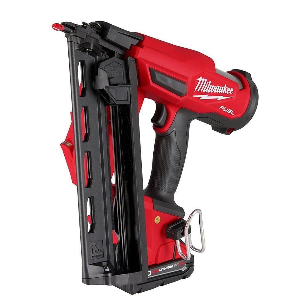 Milwaukee M18 FUEL 16 Gauge Angled Finish Nailer Kit, large image number 16