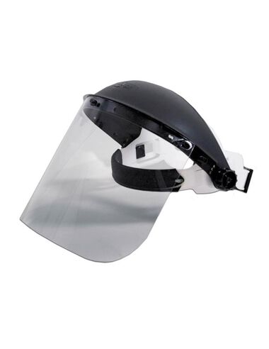 Hobart Clear Face Shield with Ratchet Head Gear, large image number 0