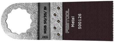 Festool Vecturo Bi-Metal Multi-Purpose Blades - 5-Pack 50 mm x 65 mm