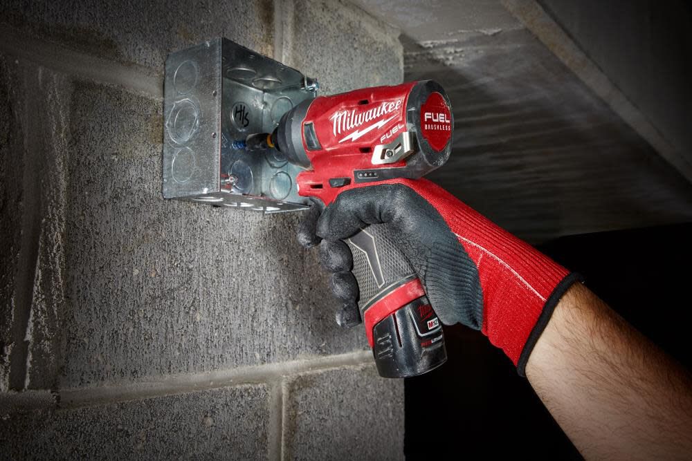 Milwaukee M12 Fuel 1 4inch Impact Driver Kit Reconditioned 2553 82 Sansujyuku sansujyuku.com