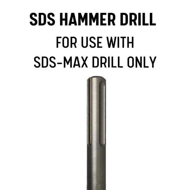 Drill America 1-1/4 x 10 Inch SDS-Max Ground Rod Driver, large image number 2