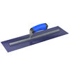 Bon Tool Finish Trowel Square Blue Steel 18 Inch x 5 Inch with Comfort Grip Handle, small image number 1