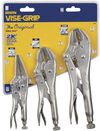 Irwin 3 Pc. Original Locking Pliers Set Contains: 10WR 7R and 6LN, small