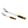 GEARWRENCH 1/4in & 3/8in DriveFlex Head Teardrop Ratchet 2pc, small image number 2