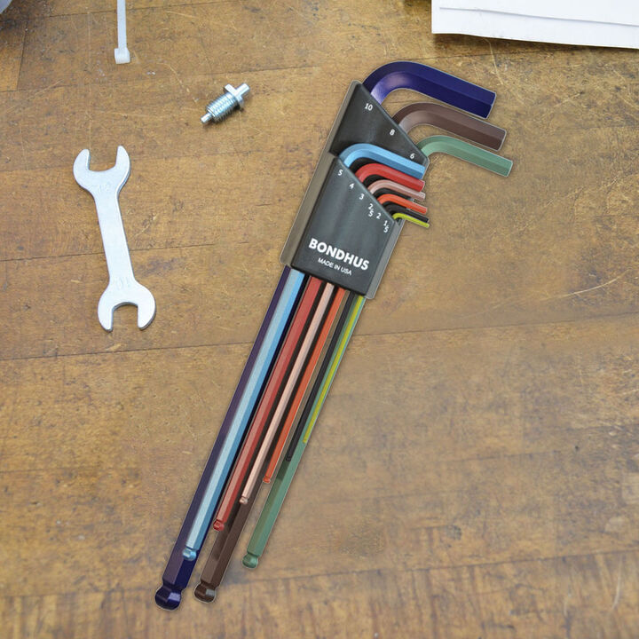 Bondhus Set 9 ColorGuard Ball End Metric, large image number 5