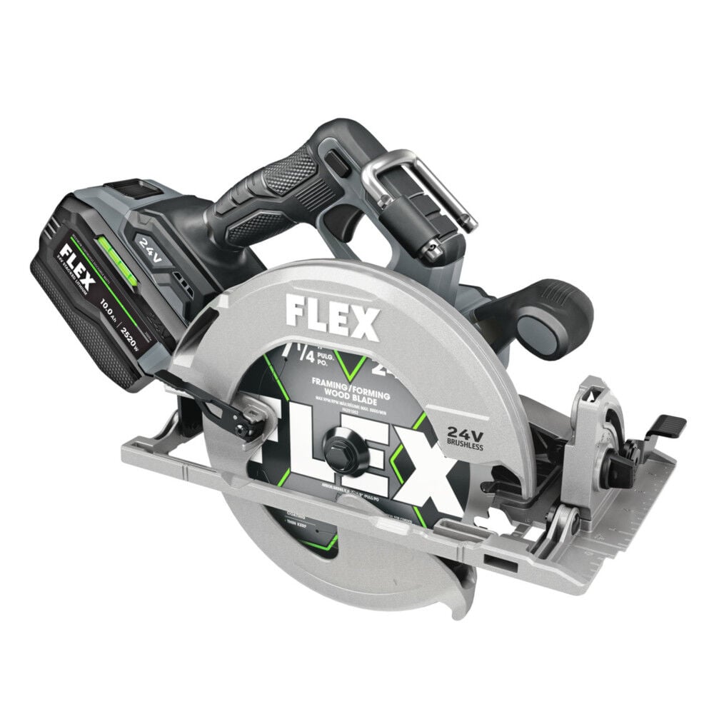 FLEX 24V 7 1/4in Circular Saw Stacked-Lithium Kit FX2141-1J FLEX 24V 7 1/4in Circular Saw Stacked-Lithium Kit FX2141-1J