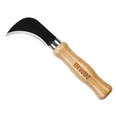 Irwin 7.5 In. Fixed Curved Blade Linoleum Knife, large image number 0