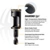 Spyder Diamond Edge Hole Saw Bit Set, 3/16, 1/4 & 1/2 Inch, with 1/4 Inch 3 Pieces, small image number 4