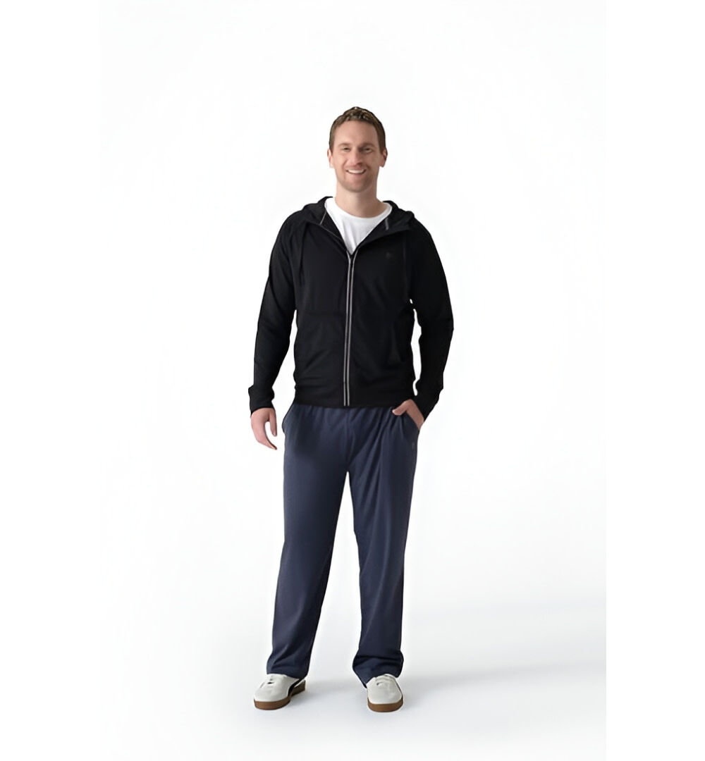 FIELDSHEER Mens Everyday Full Zip Hoodie, large image number 5