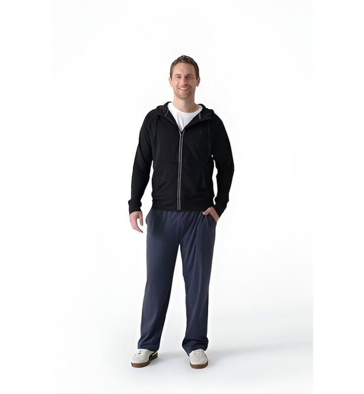 FIELDSHEER Mens Everyday Full Zip Hoodie, large image number 4