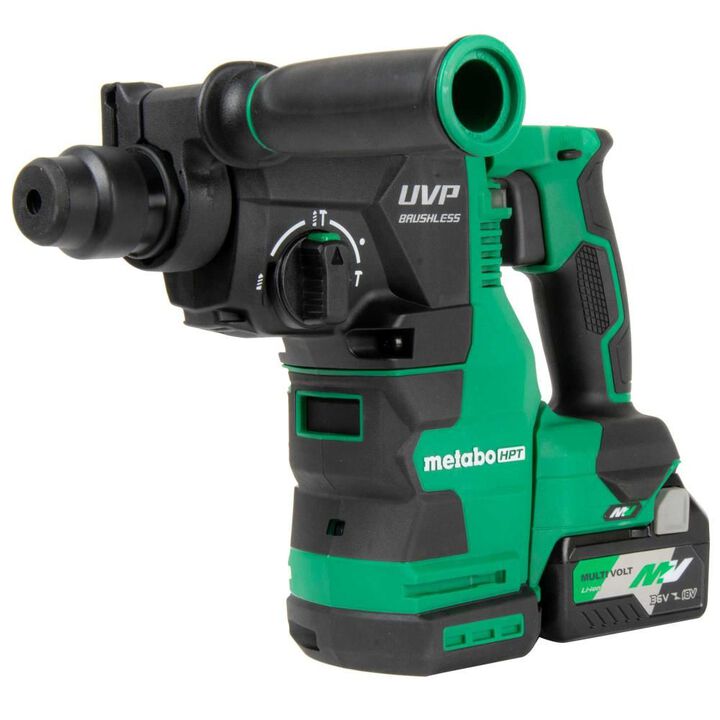 Metabo HPT 36V MultiVolt 1-1/8 Inch SDS Plus Rotary Hammer with UVP, large image number 4