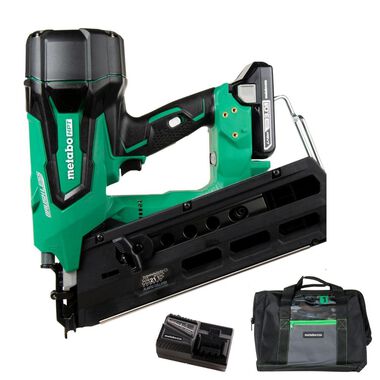 Metabo HPT 3-1/2 In. 18V Cordless Plastic Strip Framing Nailer