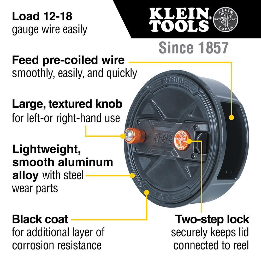 Klein Tools Promotional Quick Lock Tie Wire Reel, large image number 2
