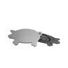 Lodge Cast Iron Black Seasoned Cast Iron Bacon Pig Press, small image number 2